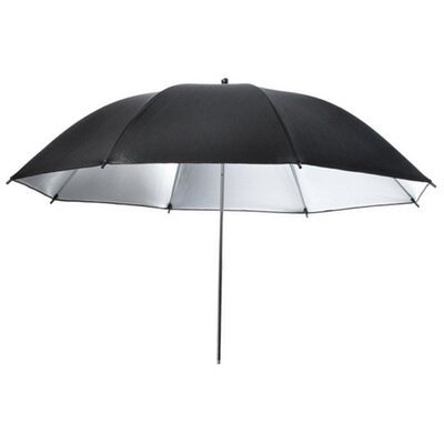 Parasolka fotograficzna rozpraszająca MASSA 84 cm, srebrna