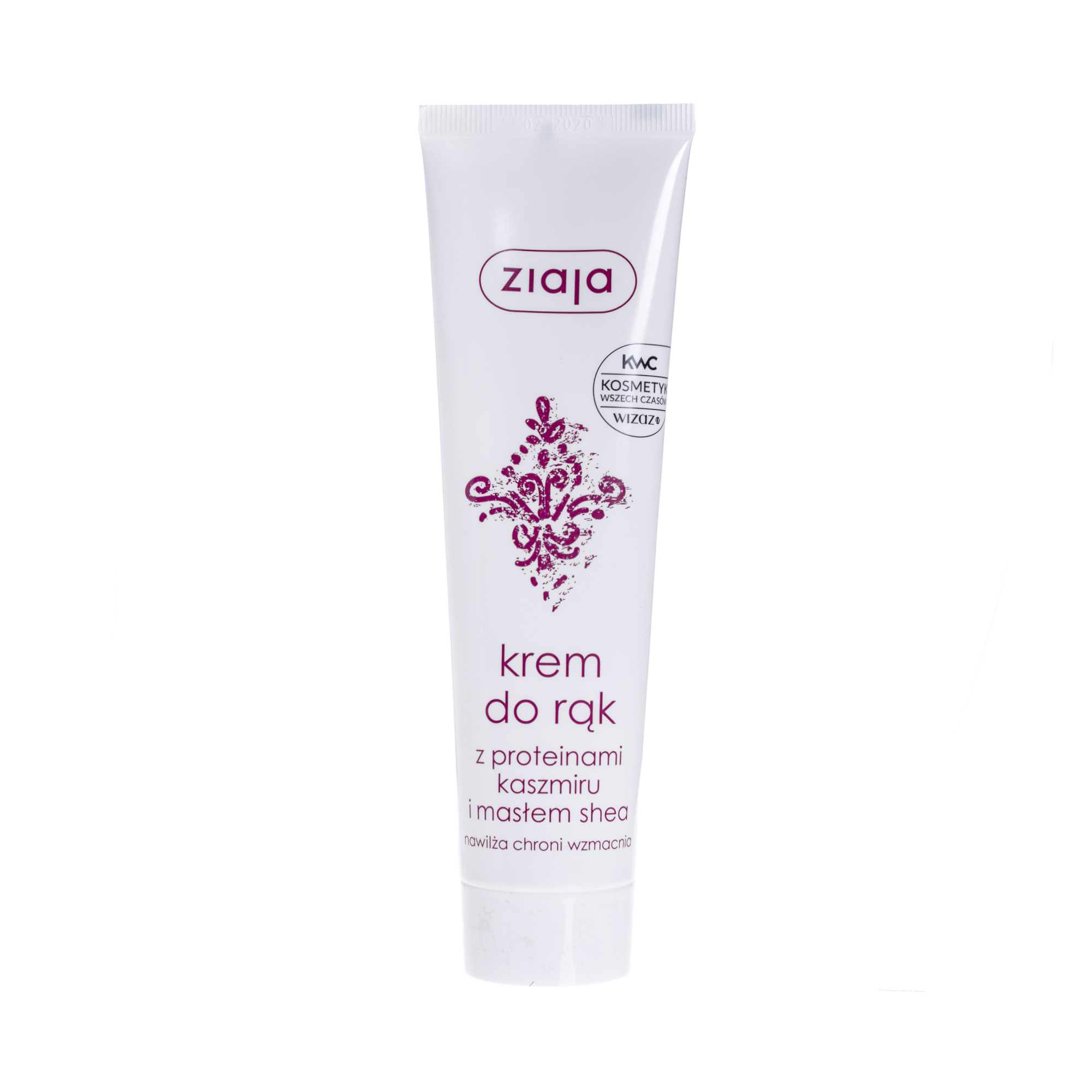 Ziaja Kaszmirowa, krem do rąk z proteinami kaszmiru i masłem Shea, 100 ml