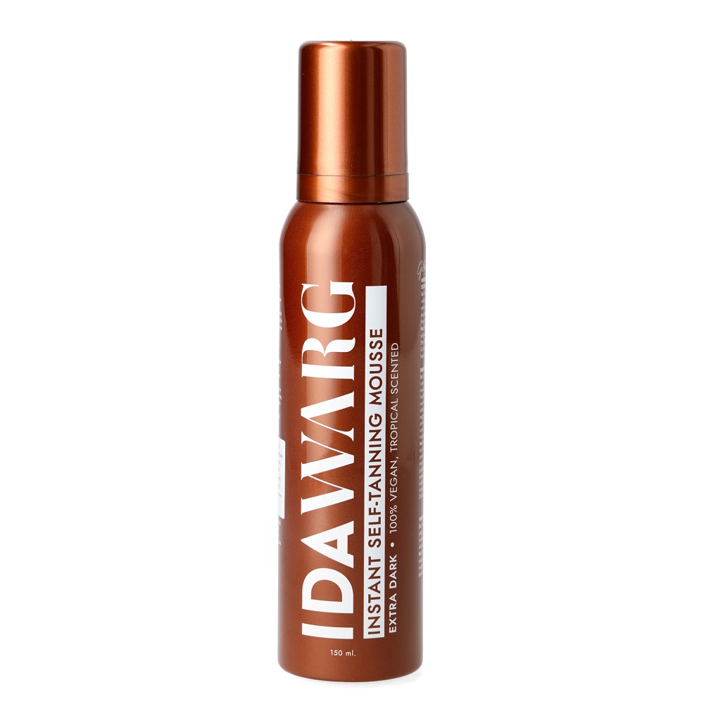 Ida Warg Instant Self-Tanning samoopalacz w musie do ciała Extra Dark, 150 ml