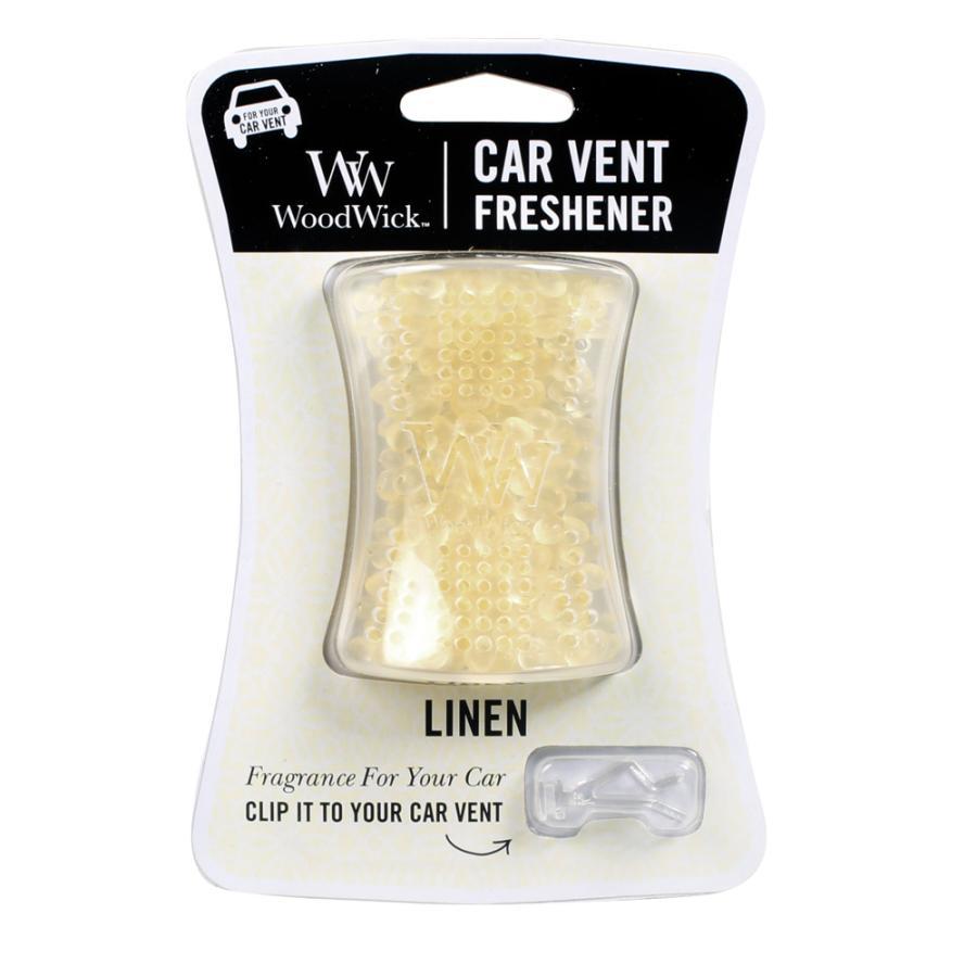 WoodWick - Odświeżacz do samochodu Linen