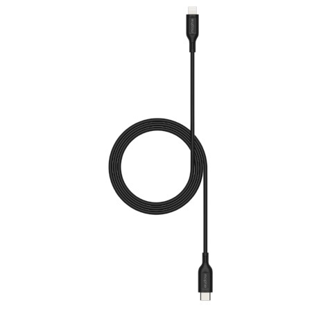 Mophie Essentials lightning USB-C 1m Black - kabel lightning