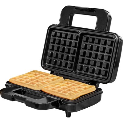 Gofrownica GÖTZE & JENSEN GWM700X Czarno-srebrny