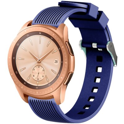 Pasek DEVIA Deluxe Sport do Samsung Galaxy Watch do koperty 42 mm Niebieski