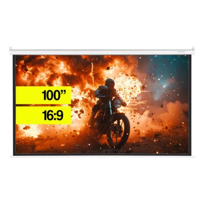 Ekran projekcyjny OVERMAX Semi Automatic Screen 100 221x124
