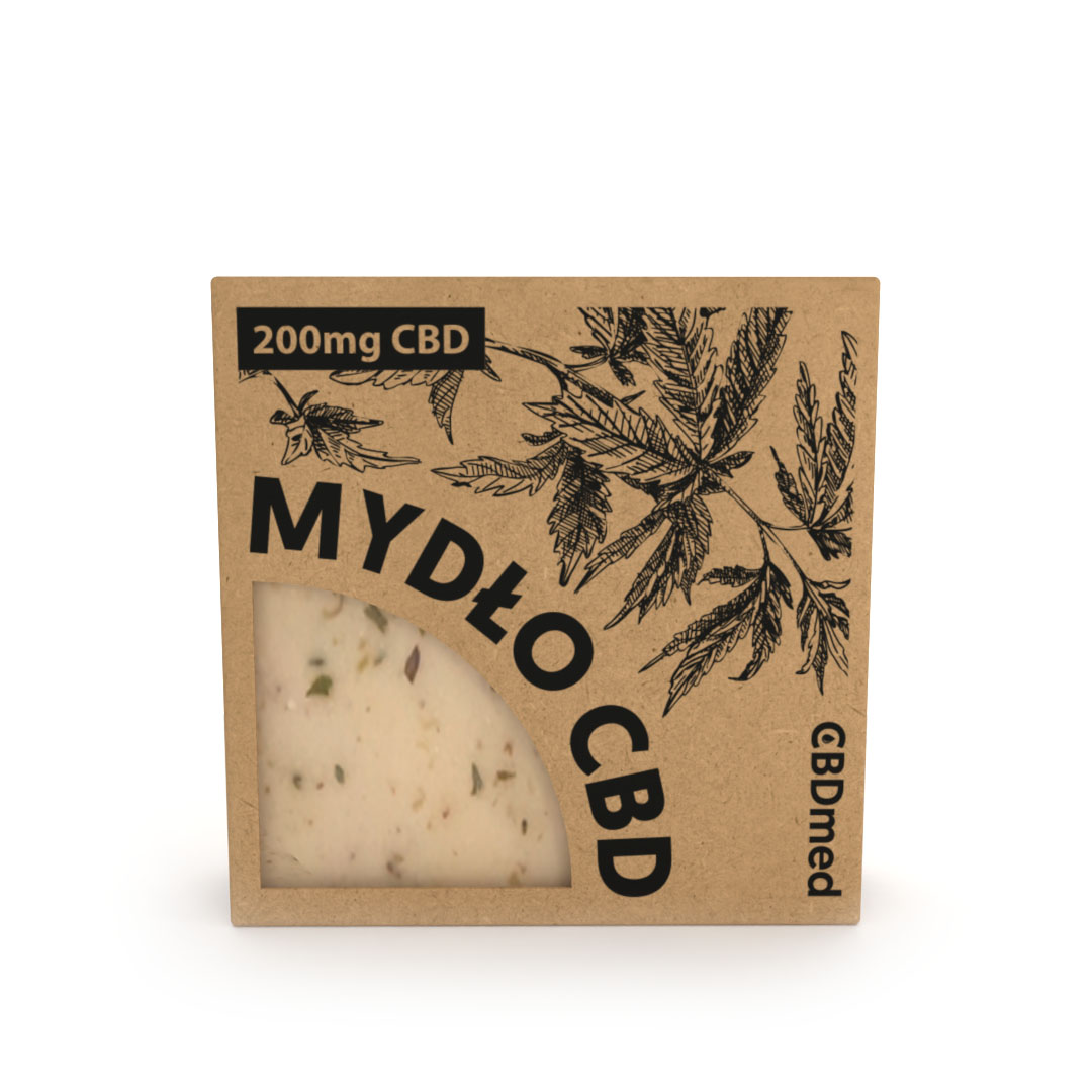 CBDmed mydło konopne 200mg CBD, 100 g