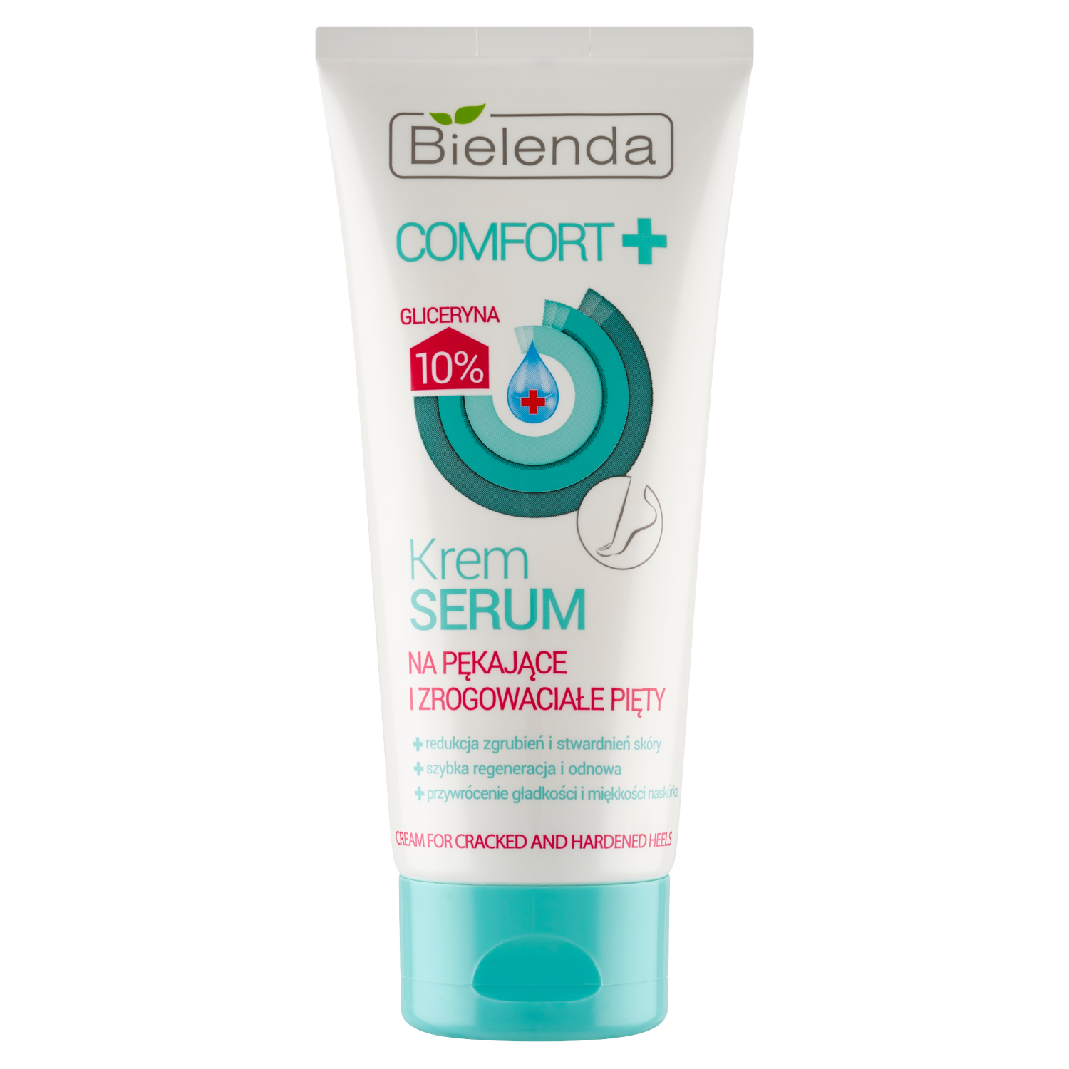 Bielenda Comfort+ krem opatrunek na pękające i zrogowaciałe pięty, 100 ml