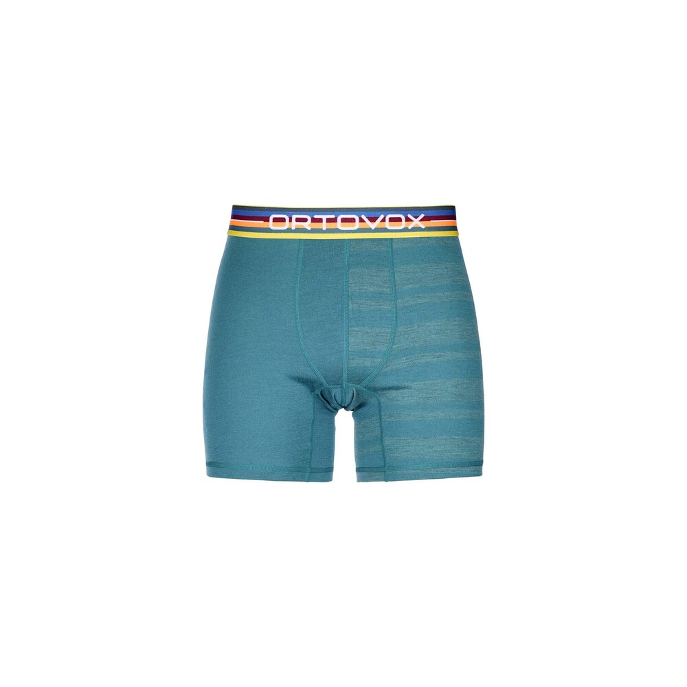 Ortovox - Bokserki męskie 185 Rock'N'Wool Boxers M pacific green