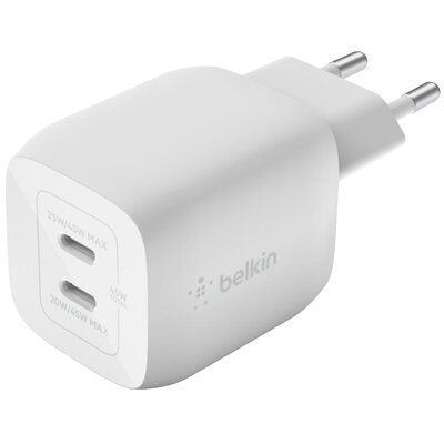 Ładowarka sieciowa BELKIN BoostCharge Pro GaN PPS WCH011VFWH 45W Biały