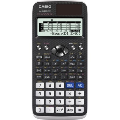 Kalkulator CASIO FX-991CEX Zasilanie bateryjno-słoneczne, 2 pamięci