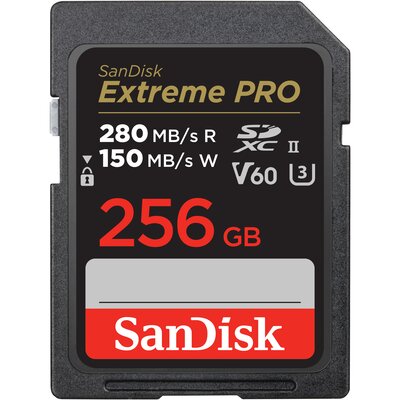 Karta pamięci SANDISK Extreme PRO SDXC 256GB