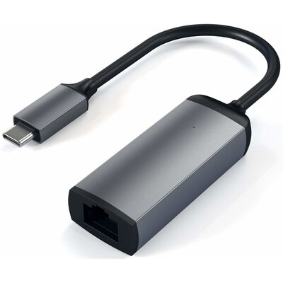 Adapter SATECHI USB-C do Gigabit Ethernet Zewnętrzny Szary