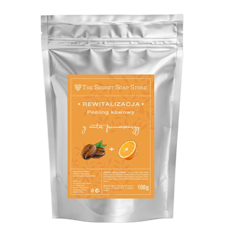 Soap&Friends peeling do ciała Kawa z Pomarańczą, 100 g