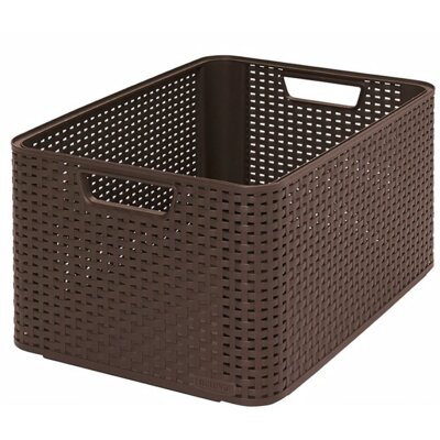 Koszyk CURVER Style Box L V2 - DBR210 Ciemnobrązowy