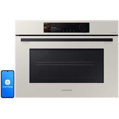 Piekarnik SAMSUNG BESPOKE NQ5B6753CAA Elektryczny z mikrofalą Satynowy beż