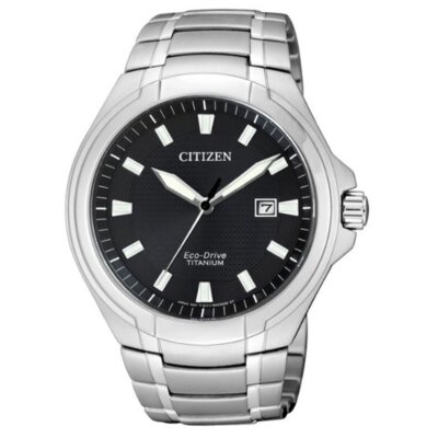 Zegarek CITIZEN Super Titanium BM7430-89E Srebrny
