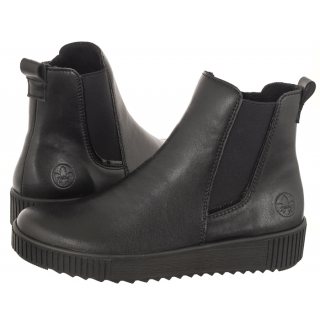 Botki Rieker Czarne Y6451-00 Black
