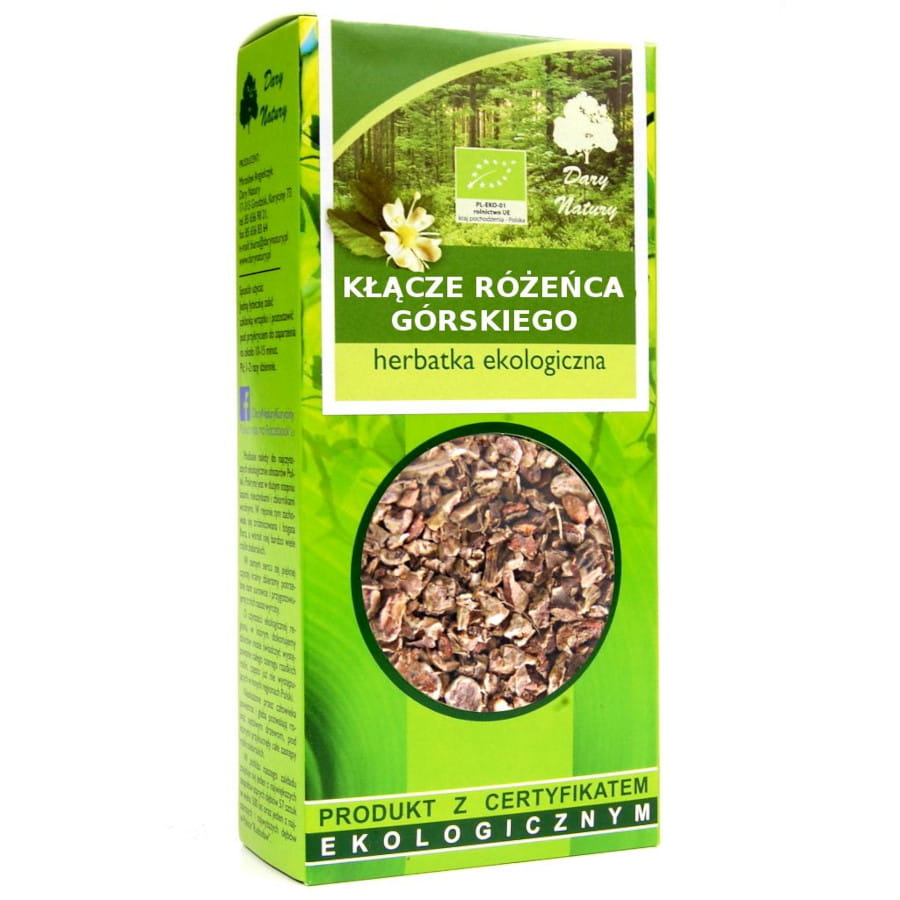 Różeniec górski kłącze BIO 50g (Dary Natury)