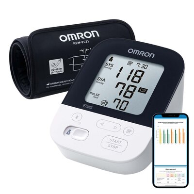 Ciśnieniomierz OMRON M4 Intelli IT Biało-czarny