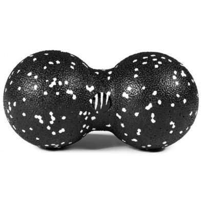Piłka do masażu TIGUAR Duo Ball Czarno-biały (16 cm)