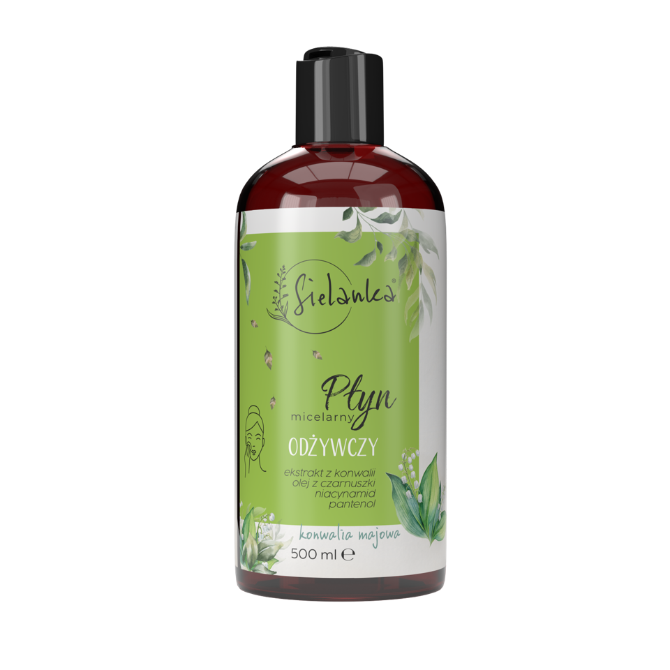 Sielanka Konwalia Majowa odżywczy płyn micelarny do twarzy, 500 ml