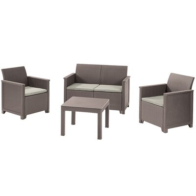 Zestaw mebli ogrodowych KETER Emma 246157 Cappuccino