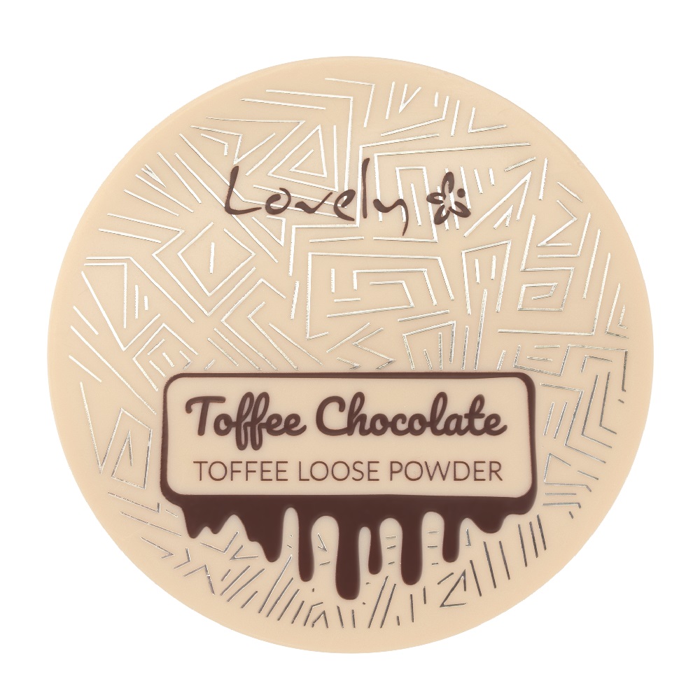 Lovely Chocolate Loose Powder czekoladowy matowy puder brązujący do twarzy i ciała z ekstraktem z nasion kakao, 8 g