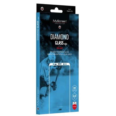 Szkło hartowane MYSCREEN Diamond Glass Edge Full Glue do Honor 90 Lite