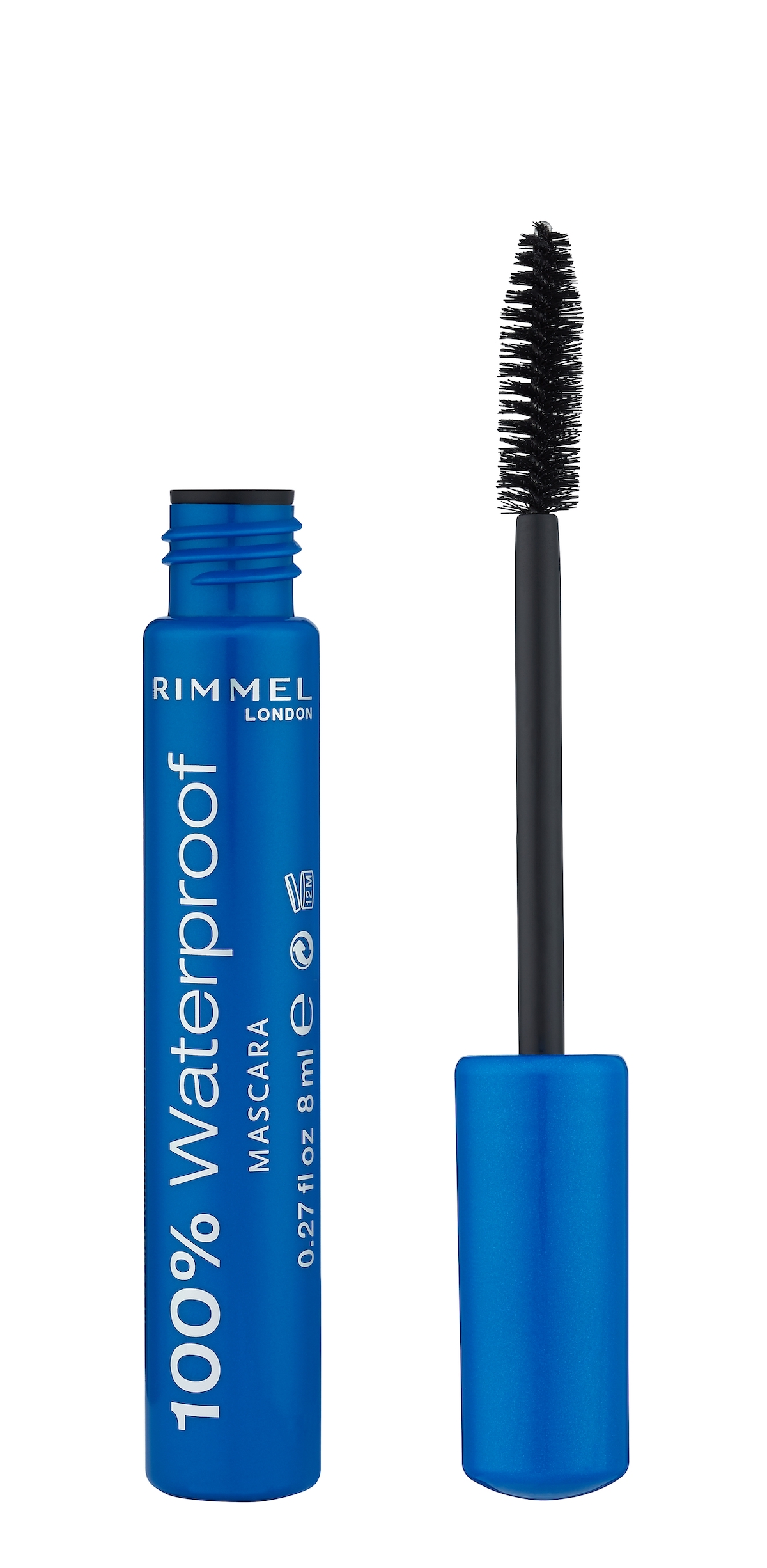 Rimmel wodoodporny tusz do rzęs 001 black, 8 ml
