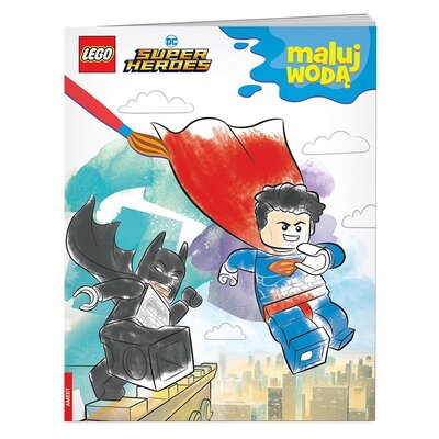 Kolorowanka LEGO Super Heroes Maluj wodą MW-6450