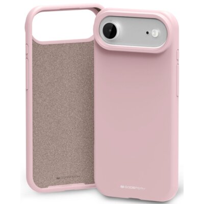 Etui MERCURY Silicone do Apple iPhone Air Różowo-piaskowy