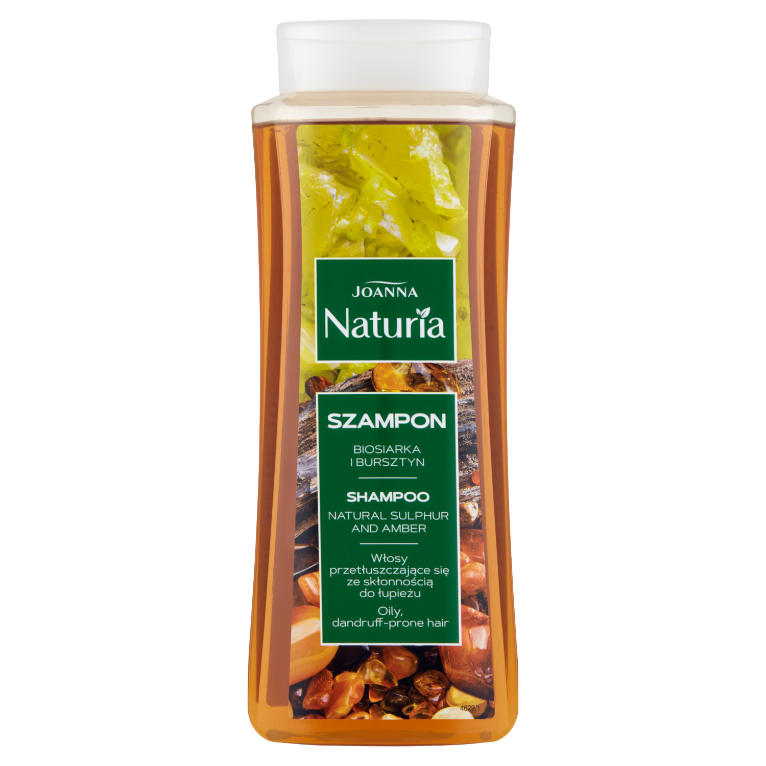 Joanna Naturia szampon do włosów biosiarka i bursztyn, 500 ml