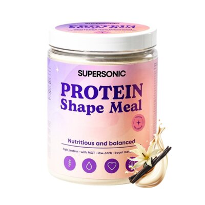 Koktajl SUPERSONIC Protein Shape Meal Lody waniliowo-śmietankowe (600 g)
