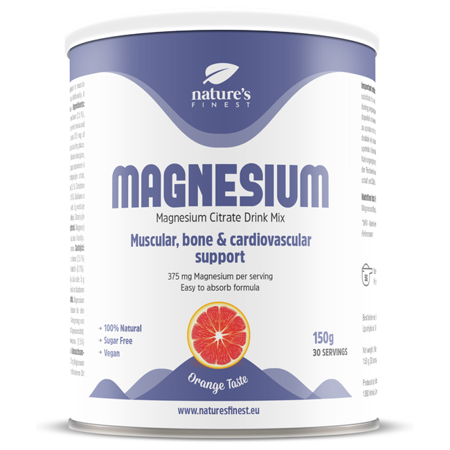 Nature's Finest Magnesium suplement diety z magnezem, 150 g