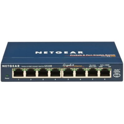 Switch NETGEAR GS108GE Gigabit Ethernet, 8 portów