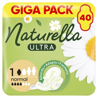 Podpaski NATURELLA Ultra Normal Rozmiar 1 (40 sztuk)