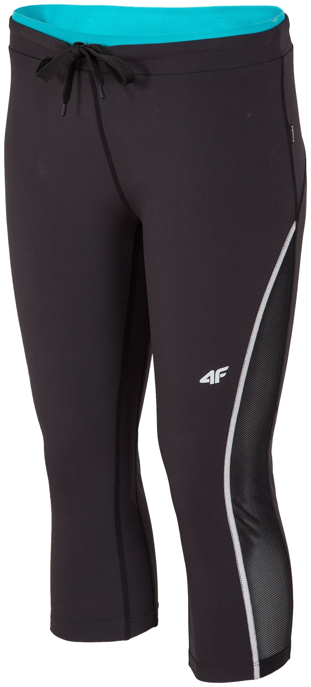 Getry 3/4 damskie fitness SPDF006 czarne 4F