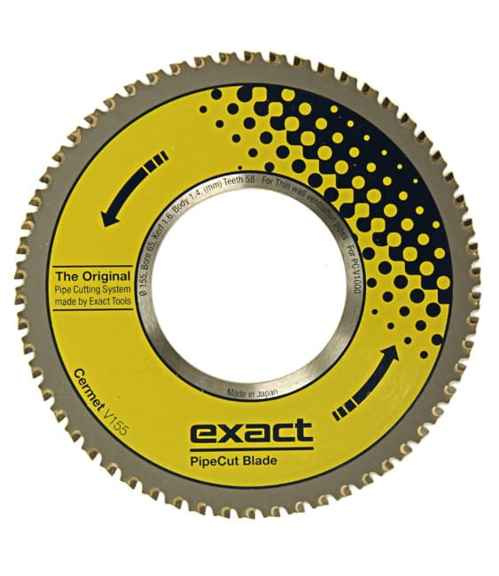Tarcza widiowa CERMET do cięcia stali nierdzewnej V155 mm EXACT