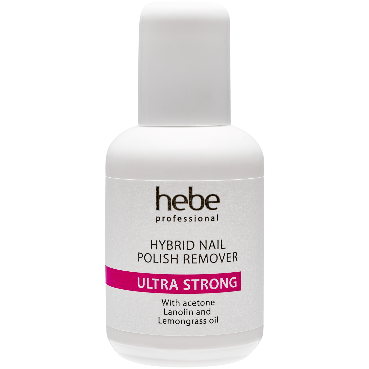 Hebe Professional Hybrid Nail Polish Remover Ultra Strong zmywacz lakieru hybrydowego, 50 ml