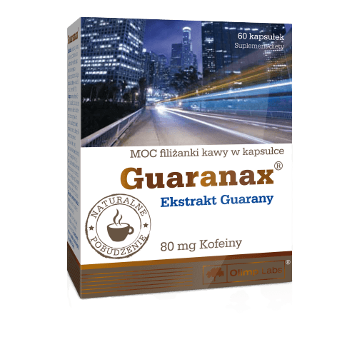 Olimp Guaranax, suplement diety, 60 kapsułek
