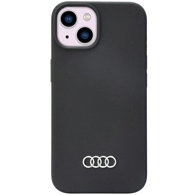 Etui AUDI Silicone Case do Apple iPhone 14 Czarny