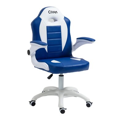 Fotel gamingowy COBRA Junior Pro Niebiesko-biały