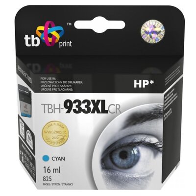 Tusz TB PRINT do HP 933 XL Błękitny 16 ml TBH-933XLCR