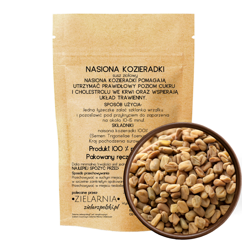 Kozieradka nasiona 50 g (Zielarz polski)