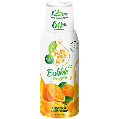 Syrop do saturatorów FRUTTAMAX Light Pomarańcza 500 ml bez cukru