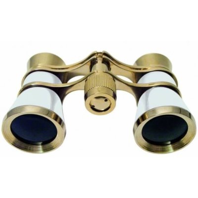 Lornetka teatralna BRAUN Opera 3x25 Perłowy, lekka konstrukcja, 3-krotne zbliżenie