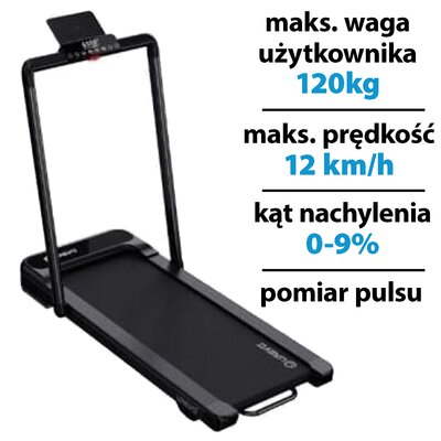 Bieżnia elektryczna UREVO Strol 2S Pro 1864W 12km/h