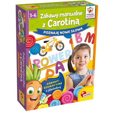 Zestaw edukacyjny LISCIANI Carotina Zabawy manualne z Corotiną Słówka 304-PL85545