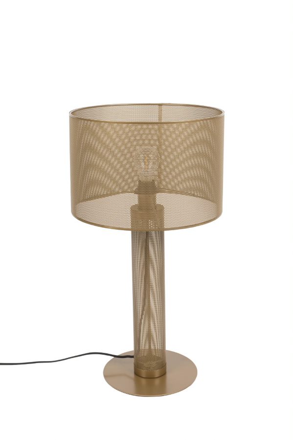 Bold Monkey - Lampa stołowa SWEET MESH złota