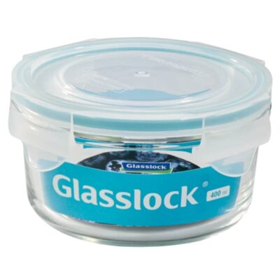 Pojemnik szklany GLASSLOCK MCCB-040 0.37 L Niebieski