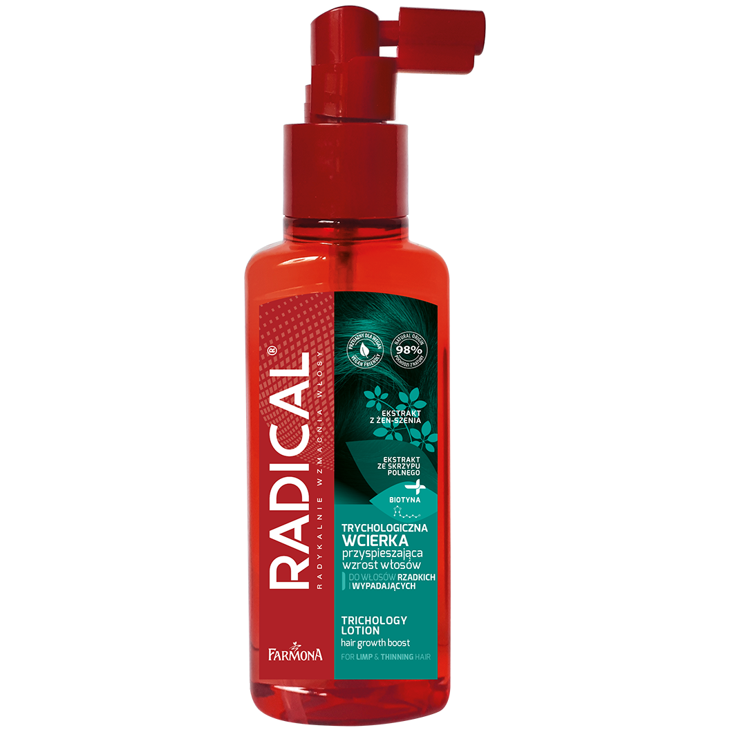 Radical Trychologiczny trychologiczna wcierka przyspieszająca wzrost włosów, 100 ml